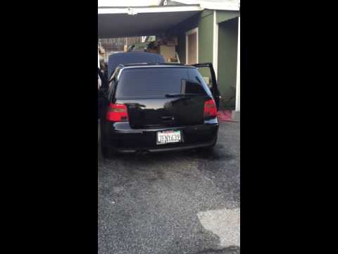 Volkswagen GTI MK4 1.8T straight piped