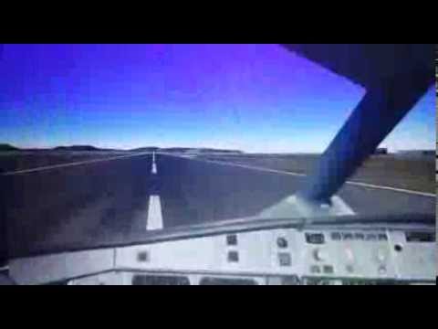 Atterraggio all'aeroporto di Palermo Punta Raisi