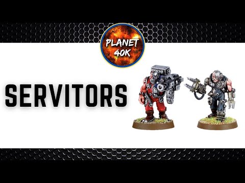 Servitors - Do WE Need Them? 9th Edition - Space Marine Tactics / Review -  Warhammer 40k