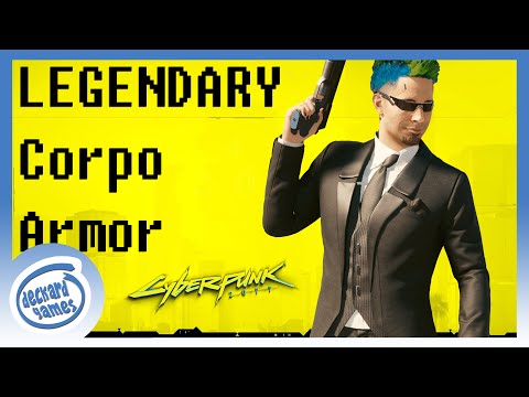 Full and FREE LEGENDARY Corpo Armor Clothing Locations - Cyberpunk 2077