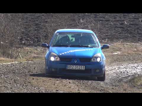 Powroźnik Tomasz / Walanus Daniel - Renault Clio - KJS " RYMANOWSKIE WIATRAKI " 25-03-2018
