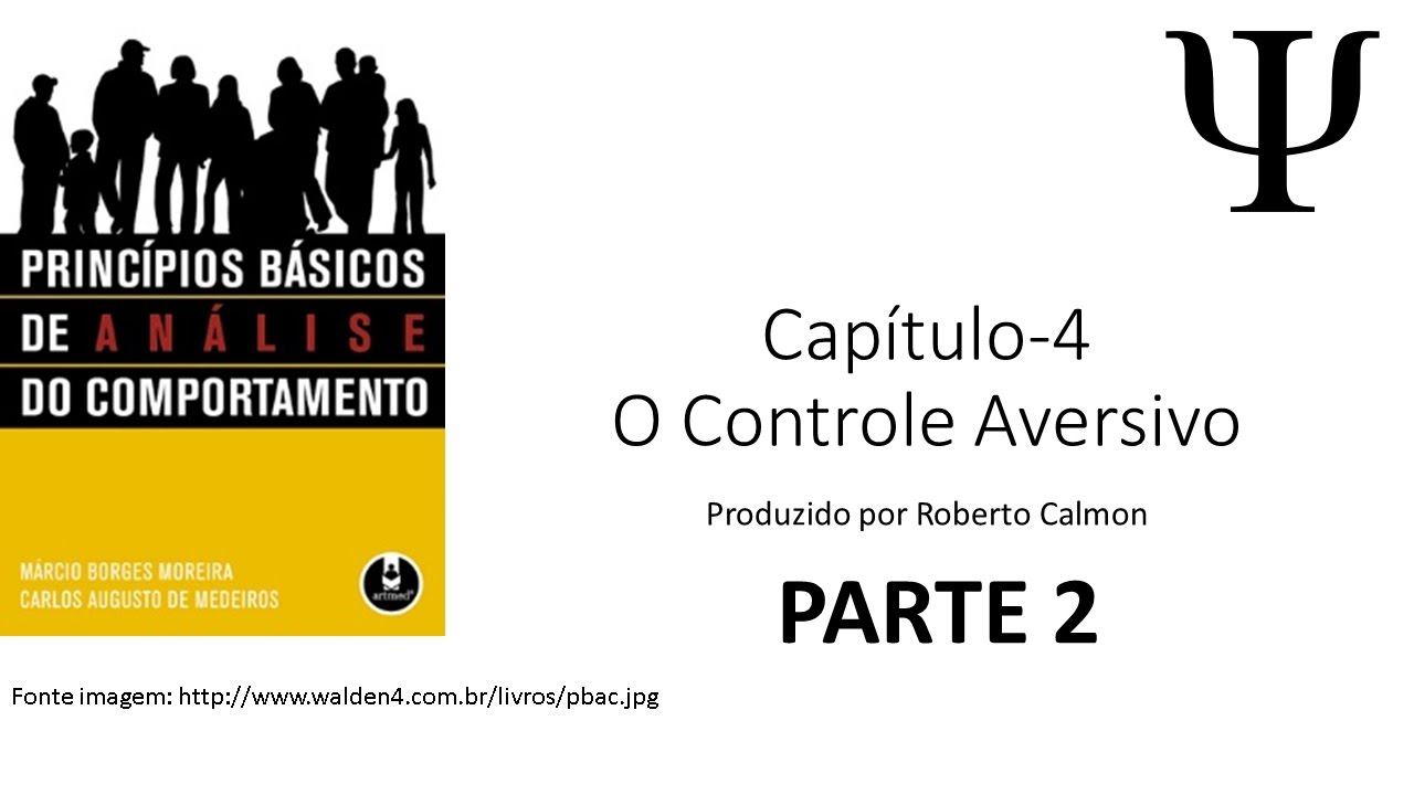 Princípios Básicos de Análise do Comportamento - Cap 4 - O Controle Aversivo - Parte 2.