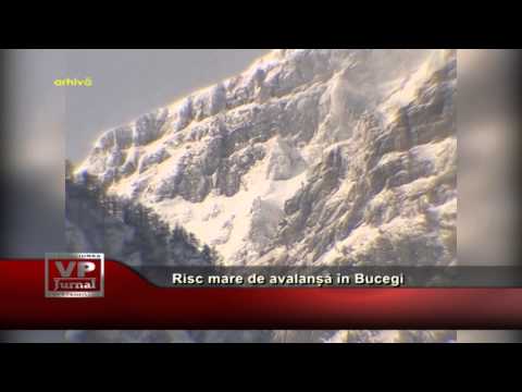 Risc mare de avalanșă în Bucegi