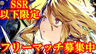 FFBE幻影戦争　SSR以下フリーマッチ対戦相手　募集！