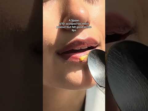 Rating things I apply Lip Sleeping Mask with... #laneige #review