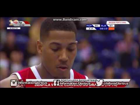 Basquetebol: FC Porto 74-76 SL Benfica