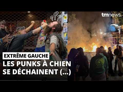 Des émeutes d'extrême gauche éclatent à Aurillac en marge d'un festival #antifa