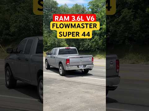 2022 RAM 1500 Tradesman 3.6L V6 w/ FLOWMASTER SUPER 44!