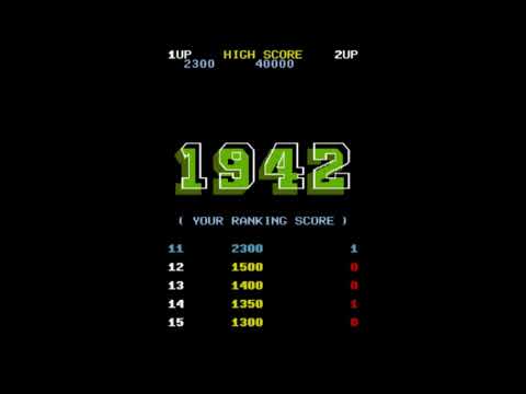 [MAME v0.212] 1942 (1984) | ARCADE EMULATION