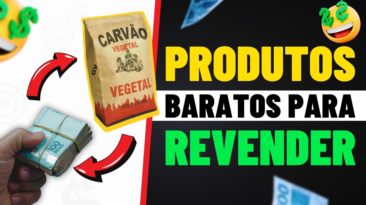 LUCRO RÁPIDO:12 PRODUTOS BARATOS PARA REVENDER E FATURAR ALTO