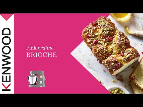 Pink Praline Brioche made with the Titanium Chef Patissier XL