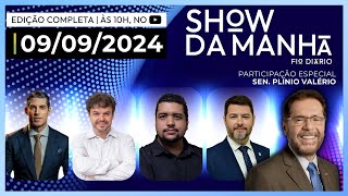 SHOW DA MANHÃ - MARCO ANTÔNIO COSTA, ADRILLES, JAIR BOLSONARO, PH ARAÚJO E GUSTAVO LOPES 09/09/2024