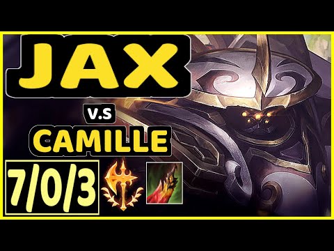 ALOIS (JAX) vs CAMILLE - 7/0/3 KDA TOP CHALLENGER GAMEPLAY - EUW