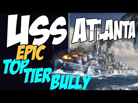 Atlanta - 203K 7 Kill + Double Strike + 3k6 Base XP || World of Warships