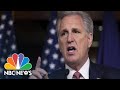 McCarthy Holds Weekly Briefing After House Impeaches Trump | NBC News Live Stream McCarthy Holds Weekly Briefing After House Impeaches Trump | NBC News Live Stream