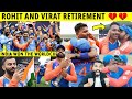 INDIA WON T20 WC ️ ROHIT SHARMA FUNNY DANCE ROHIT VIRAT RETIREMENT IND VS SA 2024 WC FINAL