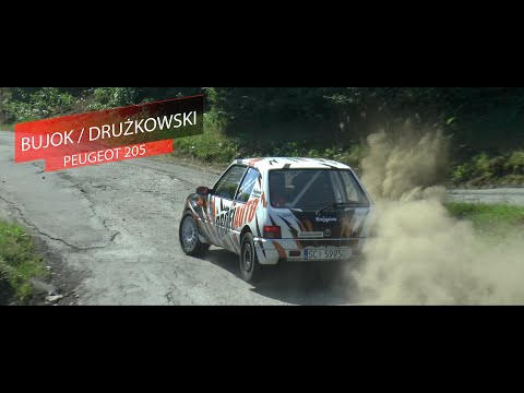 4 Runda Rally Park Cup 2022 - Zamarski - Bujok / Drużkowski - Peugeot 205