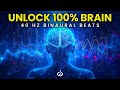 40 Hz Gamma Binaural Beats Unlock 100 Brain Potential Brain Activation Music