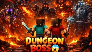 Minecraft Dungeon Adventure Gameplay ๐ฅ | Dragon Encounter ๐ | Dungeon Clear + Final Boss Fight ๐ฑ |