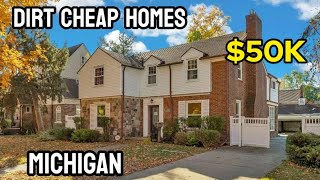 Dirt-Cheap Homes For Sale in Michigan — Hidden Real Estate Goldmines!
