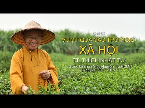 Vượt qua các trở ngại xã hội - TT. Thích Nhật Từ 