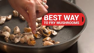 How to Fry Mushrooms - Guaranteed Crisp! | Cooking Tips with Olivia
