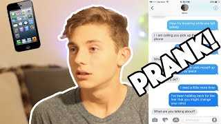 SONG LYRIC TEXT PRANK ON MY MOM | "Little Do You Know" - Alex and Sierra *FAIL!*
