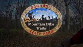 This video shows Oka Run to the second Chute Loop trailhead.