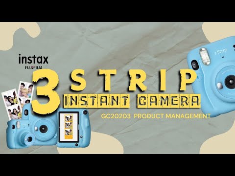 GC20203 || Marketing Plan 3 Strip Instant Camera