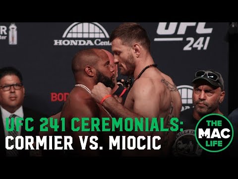 Daniel Cormier vs. Stipe Miocic | UFC 241 Ceremonial Weigh-Ins