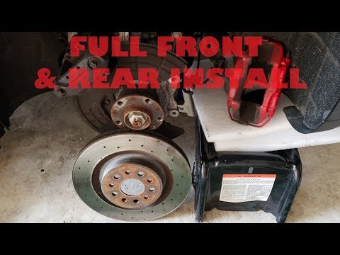 2017 Maserati Ghibli SQ4 Front & Rear Rotors/Pads Replacement