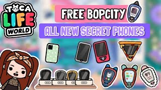 💖Free Bopcity All New Secret Phones in tocalifeworld | Toca Boca.