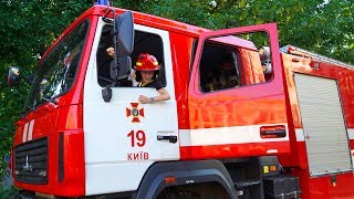 Пожарная машина на вызове. Что пошло не так??? Fire truck on call. Something went wrong???