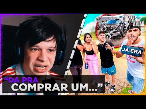 ARUAN REAGE A REVELEI TUDO SOBRE O R8 PARA MEUS AMIGOS (THIAGO REIS) - Cortes do Aruan