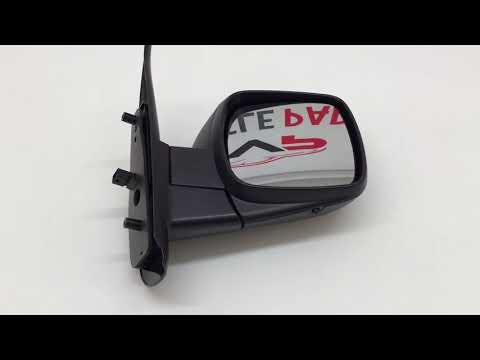Fits Renault Kangoo 2009-2013 Door Wing Mirror Electric Heated Textured Driver Side video
