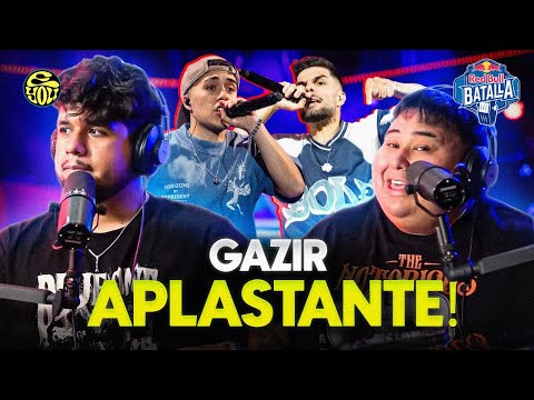 GAZIR SHOWED NO MERCY ON FORCE - Reaction to GAZIR vs FORCE - Red Bull Spain - EYOU TV