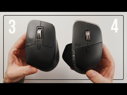 Logitech MX Master 3 vs MX Master 4 — Honest Hands-On Comparison - Space Black