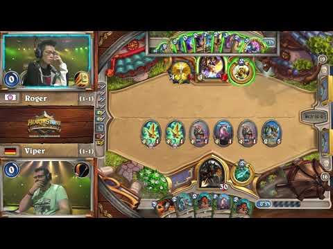 Roger vs Viper《爐石戰記》HCT 世界總決賽 - Day 3