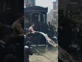 Restored footage of Wigan in 1902 - Man spraying onlookers with a hose
