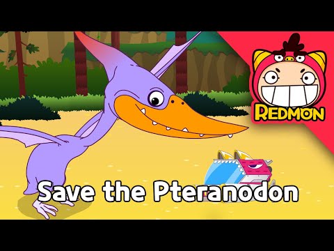 Save the Pteranodon! Sea Monster Attack and the Dinosaur Rescue Team | Dinosaur Animation for Kids