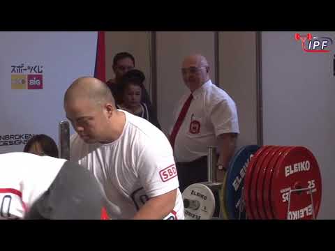 Sitdikova Aigul bench press 156kg@52kg. New World record. WC 2019 Tokyo, Japan