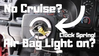 How To:1994-2002 Dodge Ram Clock Spring Replacement