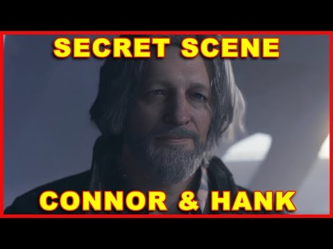 Detroit Become Human: Mid Credits Secret Scene (Connor & Hank)