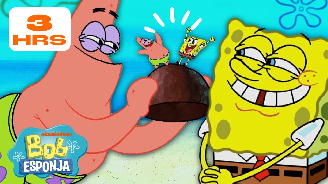 Bob Esponja | MELHORES Momentos de Bob Esponja nas Temporadas 9, 10 e 11 | 3 Horas | Português