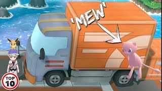 Top 10 Easter Eggs You Missed In Let&#39;s Go Pikachu &amp; Eevee