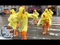 Backstreet Boys perform ‘Everybody’ as chickens with Jimmy Fallon