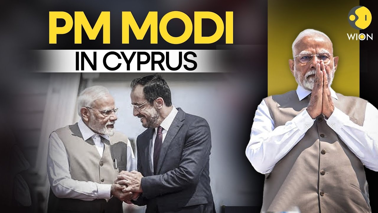PM Modi LIVE: PM Modi and President Christodoulides of Cyprus attend joint press meet | WION