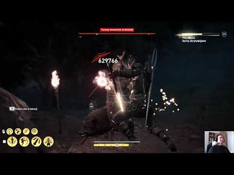 Assassin's Creed Odyssey #305 GAME+ - Arkadia: Jaskinia niedźwiedzia; Tereny łowieckie Artemidy