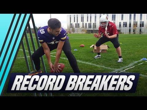 Breaking World Records: Soccer AM does NFL with Tubes & Smithy!