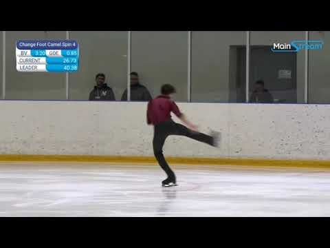 Brendan Kerry SP 2021 Moscow City Championships